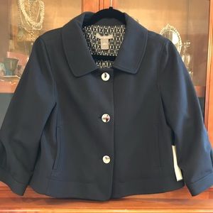Ann Taylor Navy blue blazer jacket